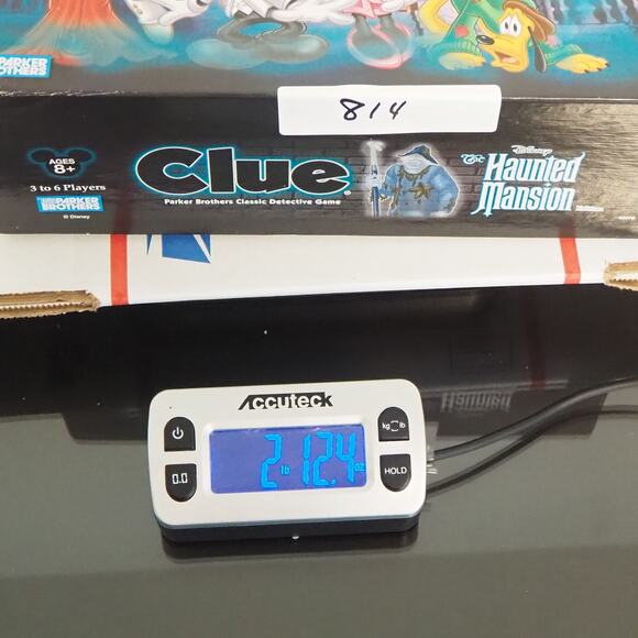 VTG Clue Disney Haunted Mansion Edition Board Game Parker Bros 2004 COMPLETE - Picture 14 of 14